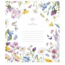 Тетради ученические "Tender Garden" 012-3378L-1 в линию, 12 листов
