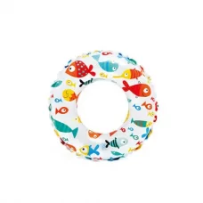 Дитячий надувний круг 59241, 3 види Рибки Дитячий надувний круг 59241, 3 види Рибки