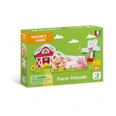 Дитяча магнітна гра "Друзі з ферми" DoDo Toys 200255, 8 елементів