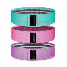 Набор резинок для фитнеса "Booty Resistance Bands" NE-ESP-35 3 шт