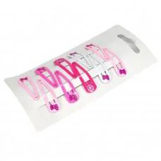 Затискач дитячий для волосся міні Бантики 0109-113, 10 шт