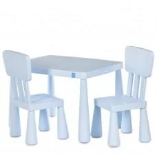 Дитячий столик M 6176-4 стільниця 76,5х54,5 см, 2 стільчики