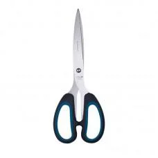 Ножиці офісні BM.4533-02 з синіми вставками 163 мм