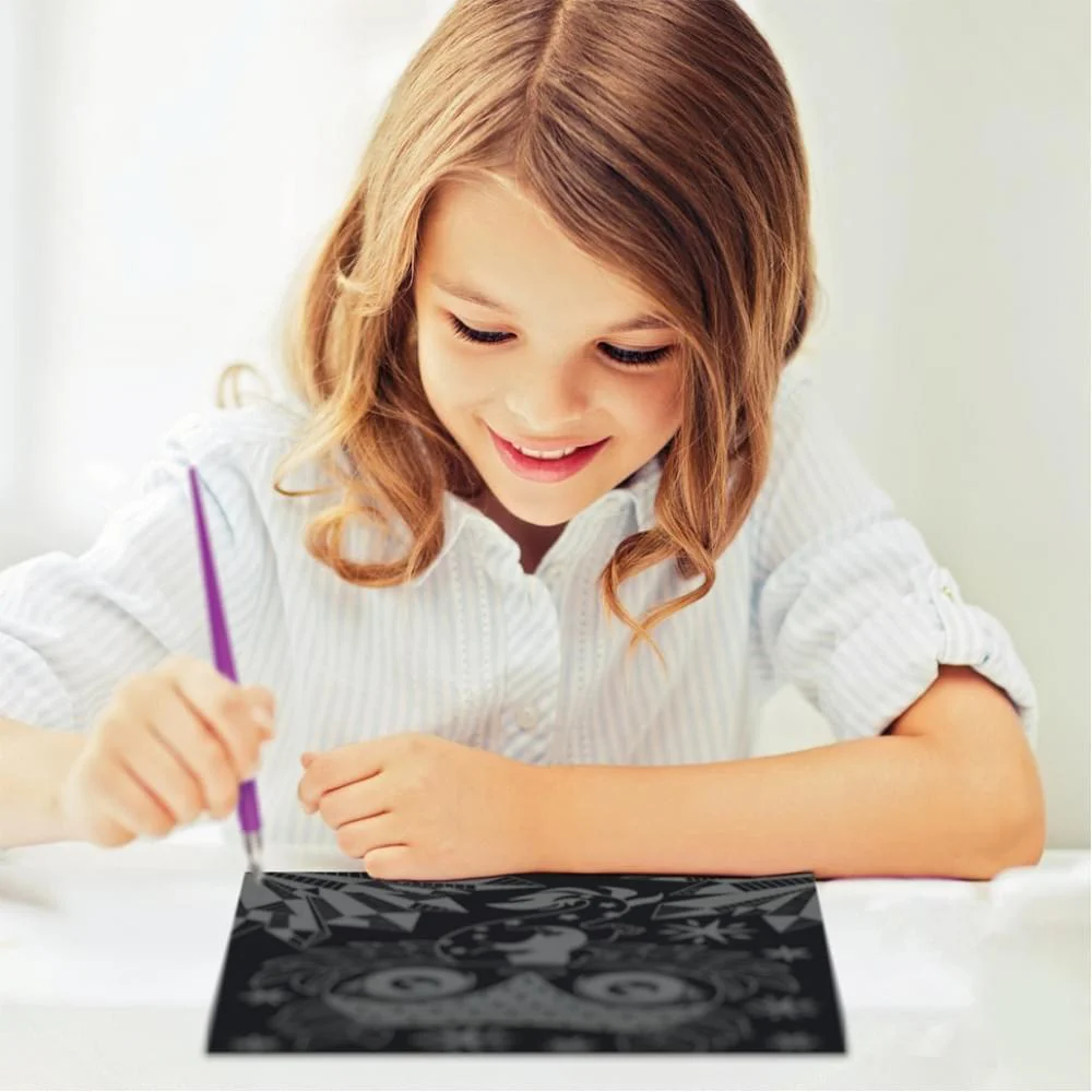 Набір для творчості Гратаж: Зоряні гравюри Nebulous Stars 11014, 5 основ