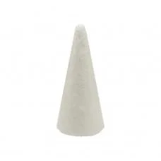 Конус із пінопласту для виготовленя декору 220118, 15х7х7 см