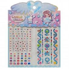 Наклейка камни XY-008-1(Blue) для авто, ноутбуков, телефонов