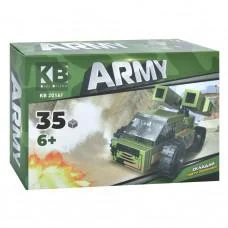 Дитячий конструктор "Військова техніка" KB 2016F 35 деталей