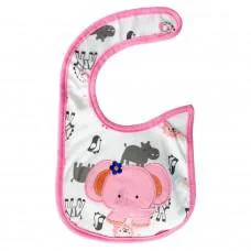 Слюнявчик тканевый "Elephant" MGZ-0614-2 на липучке