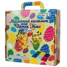 Масажний килимок "Пазли Мікс" 09224, 8 елементів Масажний килимок "Пазли Мікс" 09224, 8 елементів