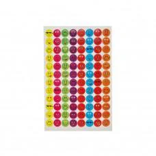 Наклейки для оцінок 85724 упаковка 10 аркушів 85724-1