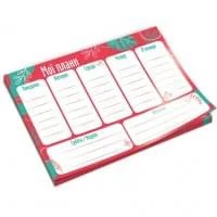 Планер тижневий VT9212-01, 20х14,3 см, 54 аркуші, українська