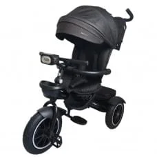 Дитячий триколісний велосипед MODENA ME 1193 Black, з батьківською ручкою