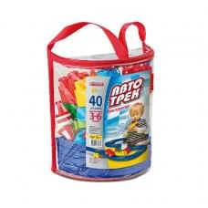 Конструктор дитячий "Автотрек” 70675, 40 деталей, рюкзак