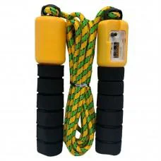 Швидкісна скакалка з лічильником MS 0345-1(Black) довжина 280 см