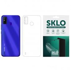 Захисна гідрогелева плівка SKLO (тил) для TECNO Spark 8 Прозорий