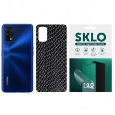 Захисна плівка SKLO Back (тил) Snake для Realme 8 Чорний