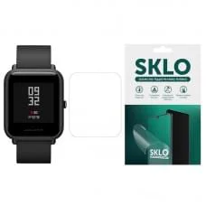 Защитная гидрогелевая пленка SKLO (экран) 4шт. для Amazfit Bip U Pro / Bip U Матовий