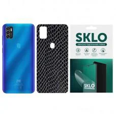 Захисна плівка SKLO Back (тил) Snake для ZTE Blade A51 Чорний