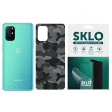 Захисна плівка SKLO Back (тил) Camo для OnePlus 7 Pro Сірий / Army Gray