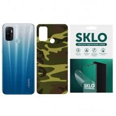 Захисна плівка SKLO Back (тил) Camo для Oppo Reno 2z Коричневий / Army Brown