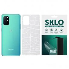 Захисна плівка SKLO Back (тил) Transp. для OnePlus 7T Прозорий / Croco