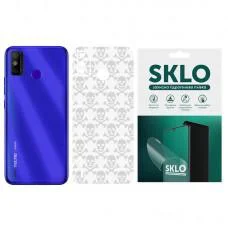 Захисна плівка SKLO Back (тил) Transp. для TECNO Camon 19 Neo Прозорий / Черепи