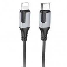 Дата кабель Borofone BX101 Creator 27W Type-C to Lightning (1m) Black
