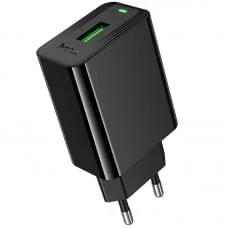 МЗП Hoco CS92A Leader 18W+QC3.0 (1USB-A) Black