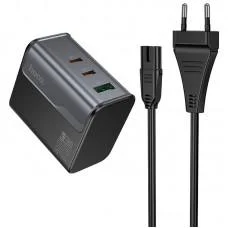 МЗП Hoco CS76A Star Speed PD70W (1USB-A/2C) Midnight Black