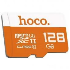 Карта пам'яті Hoco microSDXC Class 10 - 128GB (без адаптера) Orange
