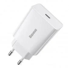 МЗП Baseus Speed Mini Quick Charger 20W (1USB-C) (CCFS-S) Білий
