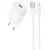 МЗП Borofone BAS71A Source 10.5W (1USB-A) + кабель USB to Lightning White