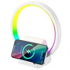 БЗП WIWU Wi-W021 2 in 1 Wireless Charger+Bluetooth Speaker White