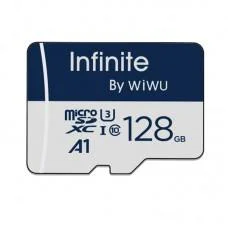 Карта пам'яті Wiwu Wi-FC004 Infinite Series (U3, C10) microSDXC Class 10 - 128GB (без адаптера) Blue