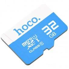 Карта пам'яті Hoco microSDHC Class 10 - 32GB (без адаптера) Blue