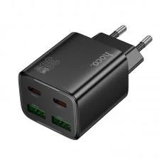 МЗП Hoco N56 Fundador PD30W four-port (2USB-A/2C) Black