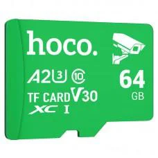 Карта пам'яті Hoco microSDXC Class 10 - 64GB (без адаптера) Green