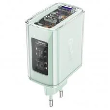 МЗП Acefast A45 Exploration series PD65W GaN (1USB-A/2C) Mountain mist