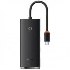 Переходник HUB Baseus Lite Series 4in1 (Type-C to 4xUSB 3.0) 1m (WKQX03)