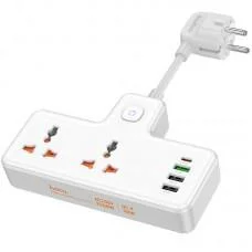 МЗП Hoco AC12A Reise (PD30W/1C3A) +Socket White