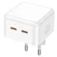МЗП Borofone BA76A Source PD35W (2USB-C) White