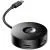 Перехідник HUB Baseus Round Box Type-C to USB 3.0 + 3USB 2.0 (CAHUB-G) Чорний