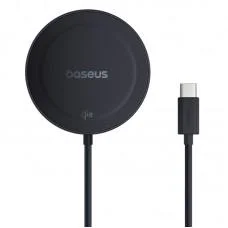 БЗП Baseus Simple Mini4 Magnetic Wireless Charging Stand 15W (P10273300121-02) Cosmic Black