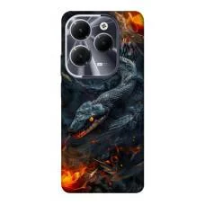TPU чохол Demsky Black snake для Infinix Hot 40