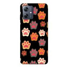 TPU чохол Demsky Colorful Paws для Motorola Moto G54