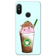 TPU чохол Demsky Catpuccino для Xiaomi Mi A2 Lite / Xiaomi Redmi 6 Pro