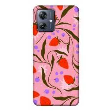 TPU чохол Demsky Strawberry pink для Motorola Moto G54