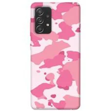 TPU чехол Demsky Розовый камуфляж 2 для Samsung Galaxy A72 4G / A72 5G