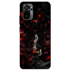 TPU чохол Demsky Anime evolution 1 Чорний клевер (Black Clover) для Xiaomi Redmi Note 10 / Note 10s