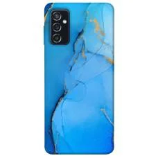TPU чехол Demsky Синий с золотом для Samsung Galaxy M52